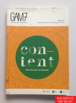 GAM7 Book No.5 Content Marketing - Nền Tảng Sáng Tạo Nội Dung