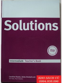 Solutions Intermediate Teacher’s Book
