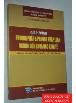Giáo Trình Phương Pháp Và Phương Pháp Luận Nghiên Cứu Khoa Học Kinh Tế