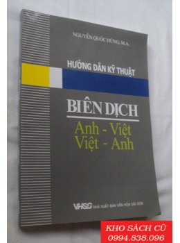 Hướng Dẫn Kỹ Thuật Biên Dịch Anh Việt - Việt Anh