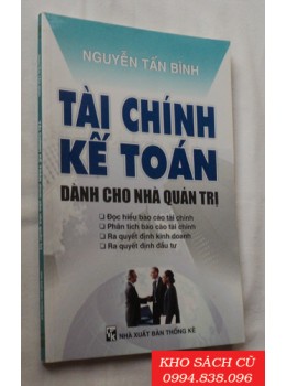 Tài Chính Kế Toán Dành Cho Nhà Quản Trị