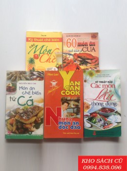 Combo Sách Nấu Ăn (5 Cuốn)