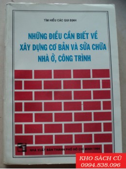 Những Điều Cần Biết Về Xây Dựng Cơ Bản Và Sửa Chữa Nhà Ở, Công Trình