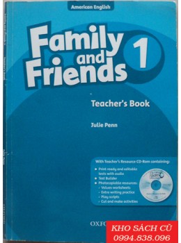 Family and Friends 1 Teacher’s Book and CD-ROM Pack (American English)