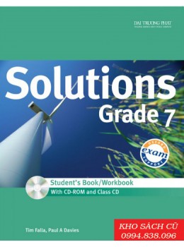 Solutions Grade 7 Student's Book/Workbook (w/CD+CDRom)