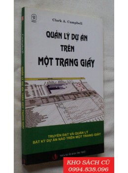Quản Lý Dự Án Trên Một Trang Giấy
